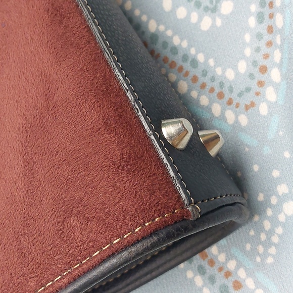 Vintage Kate Spade Patchwork Shoulder Purse - Picture 3 of 12